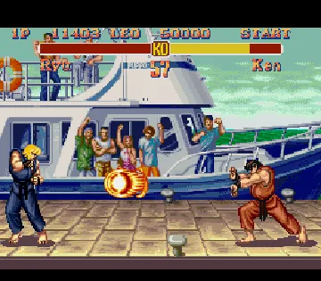 Super Street Fighter II (USA) screen shot game playing